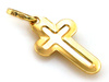 Zawieszka złota krzyżyk złoty