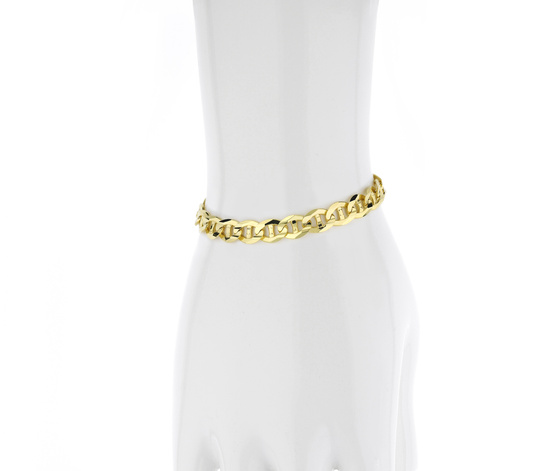 Złota bransoletka 375 gucci marina 
