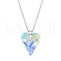 Naszyjnik serce Swarovski