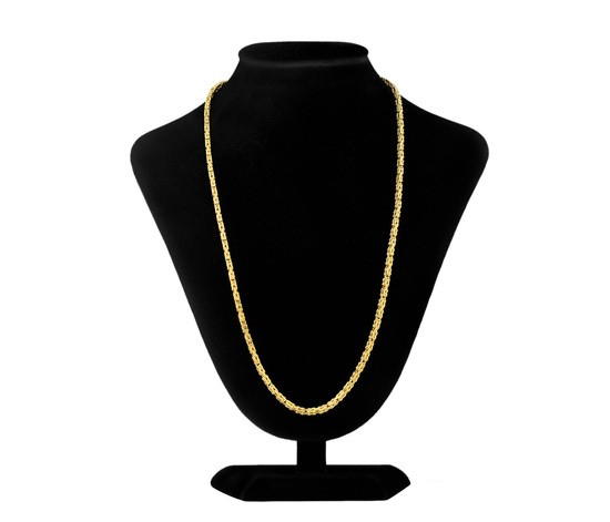 Złoty łańcuszek 585 królewski 