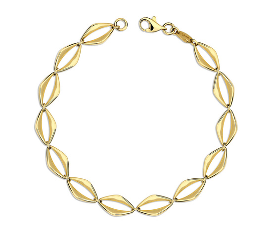 Złota bransoletka 375 klasyczna 