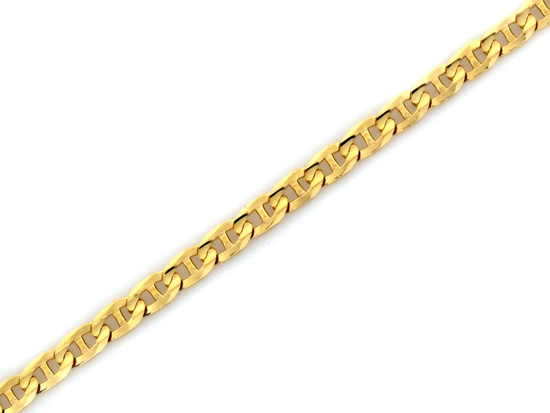 Bransoletka złota łańcuszkowa marina 3.5mm