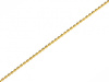 Delikatna złota bransoletka łańcuszkowa ankier 2mm