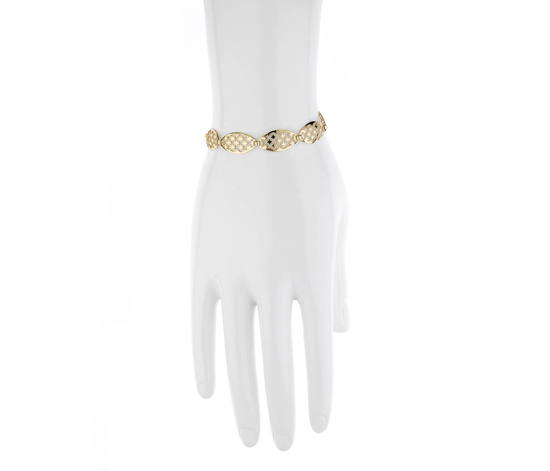 Złota bransoletka 375 klasyczna