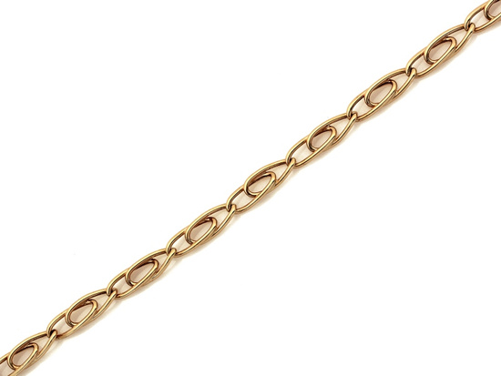 Bransoletka złota zawsze na czasie modna z dużych ogniw