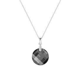 Naszyjnik srebrny 925 Swarovski - koło
