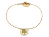 Bransoletka złota celebrytka z drzewkiem szczęścia