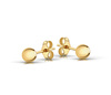 Złote kolczyki 585 - kulki, kuleczki
