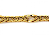 Bransoletka złota gruby łańcuch duże ogniwa