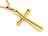 Krzyżyk na łańcuszek złoty prosty uniwersalny