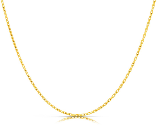 Złoty łańcuszek 585 ankier