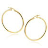 Złote kolczyki koła 585 - 28 mm