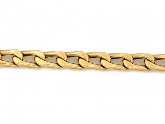 Bransoletka złota z dużych ogniw gruby łańcuch