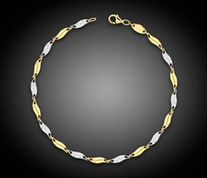 Złota bransoletka 585 klasyczna 