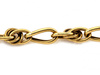 Bransoletka złota łańcuszkowa z dużych ogniw