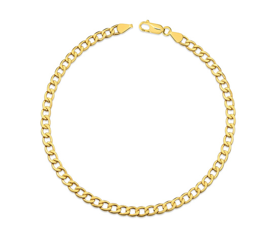 Złota bransoletka 585 pancerka 