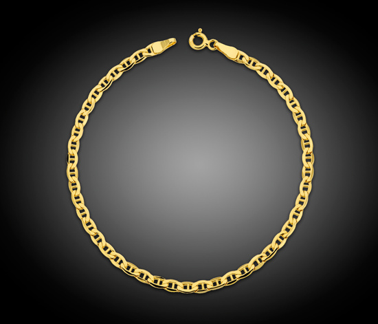 Złota bransoletka 585 Gucci Marina 