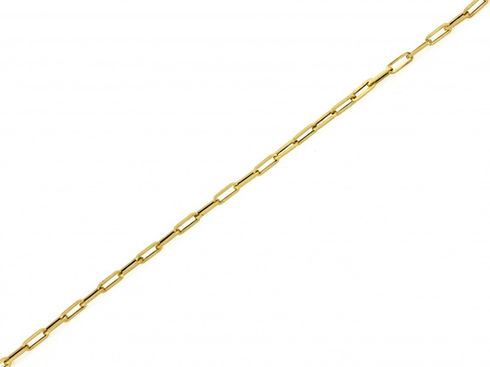 Bransoletka złota modna z dużych ogniw