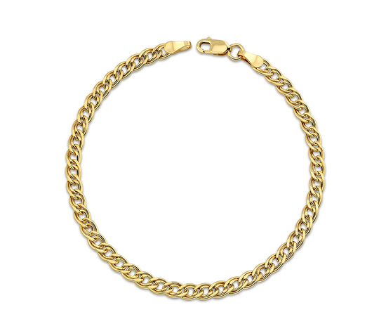 Złota bransoletka 585 Mona Lisa 