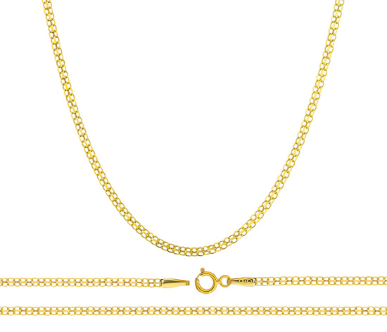 Złoty łańcuszek 585 Bismarck 