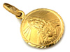 Medalik złoty szkaplerz dwustronny