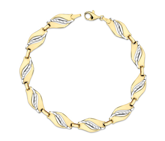 Złota bransoletka 375 klasyczna 