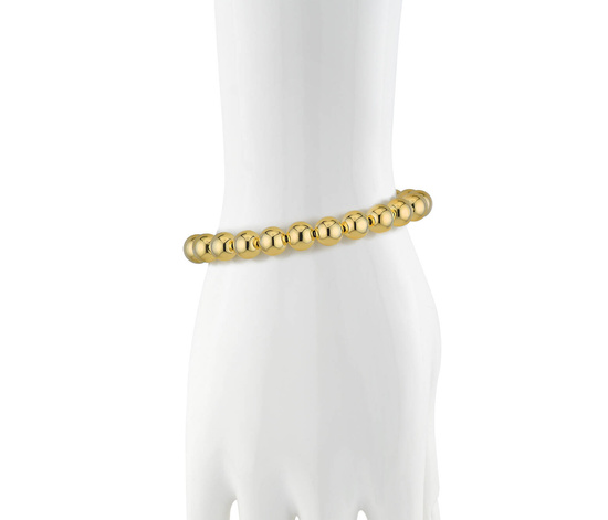 Złota bransoletka 925 kulki - 18 - 21 cm