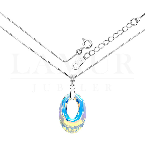 Naszyjnik elipsa Swarovski