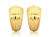 Klasyczne kolczyki złote blaszki
