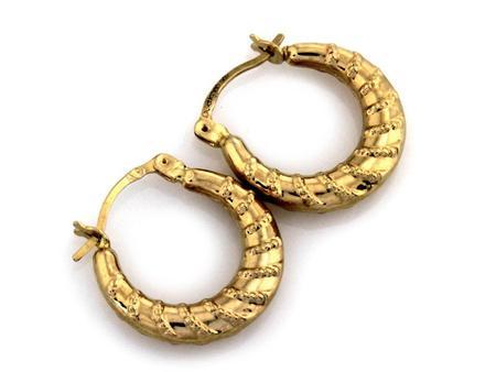 Kółka koła złote ozdobne