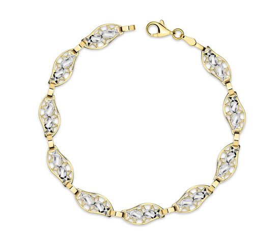 Złota bransoletka 375 klasyczna 