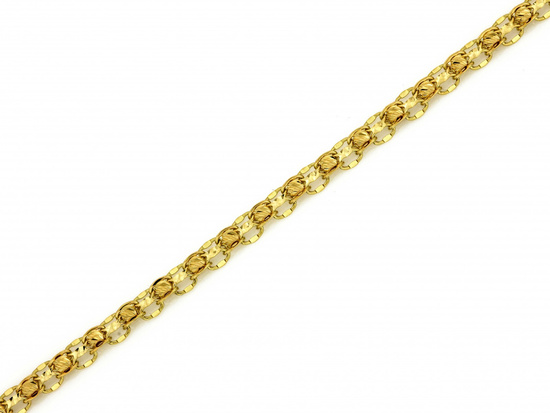 Bransoletka złota delikatna z kulkami błyszcząca