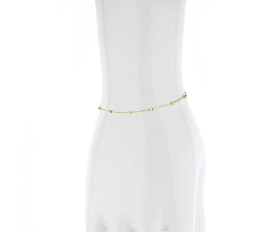 Złota bransoletka 585 - kulki, kuleczki
