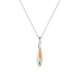 Naszyjnik srebrny 925 Swarovski - kropla