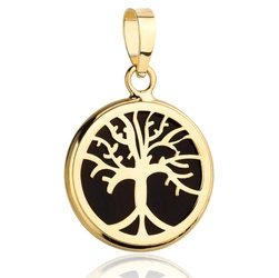 Złota zawieszka 585 - drzewko szczęścia