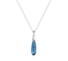 Naszyjnik srebrny 925 Swarovski - kropla