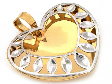 Wisiorek na łańcuszek serduszko