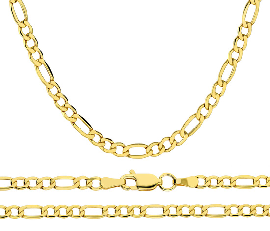 Złoty łańcuszek 585 Figaro 