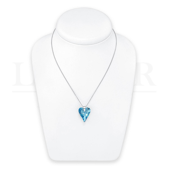 Naszyjnik serce Swarovski