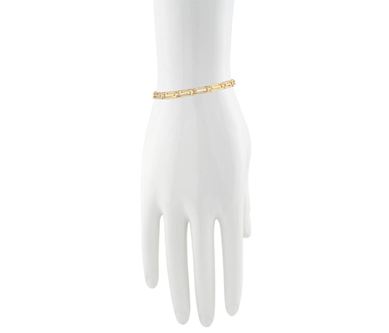 Złota bransoletka 375 grecka