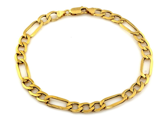 Bransoletka złota gruba łańcuszkowa 6.7mm