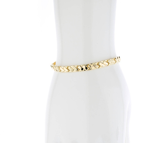 Złota bransoletka 375 klasyczna