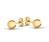 Złote kolczyki 585 - kulki, kuleczki