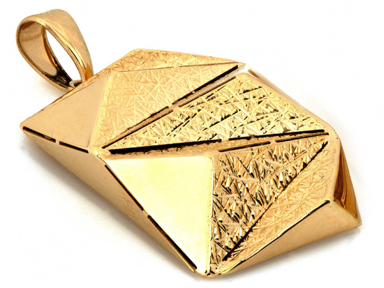 Modna nowoczesna oryginalna duża zawieszka