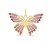 Złota zawieszka 585 - motyl
