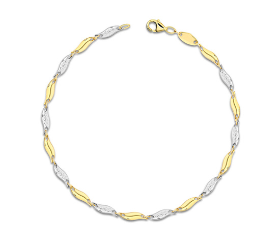 Złota bransoletka 585 klasyczna 