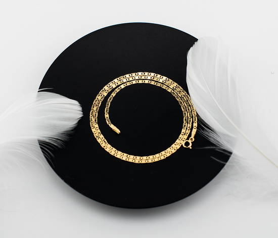 Złoty łańcuszek 585 Valentino - 45 cm