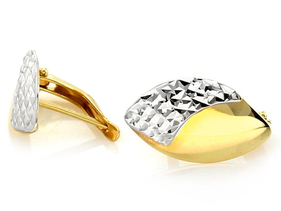 Kolczyki złote z angielskim zapięciem