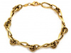 Bransoletka złota łańcuszkowa z dużych ogniw