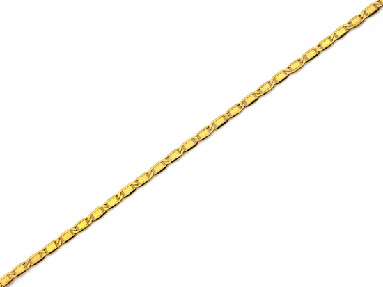 Złota bransoletka łańcuszkowa